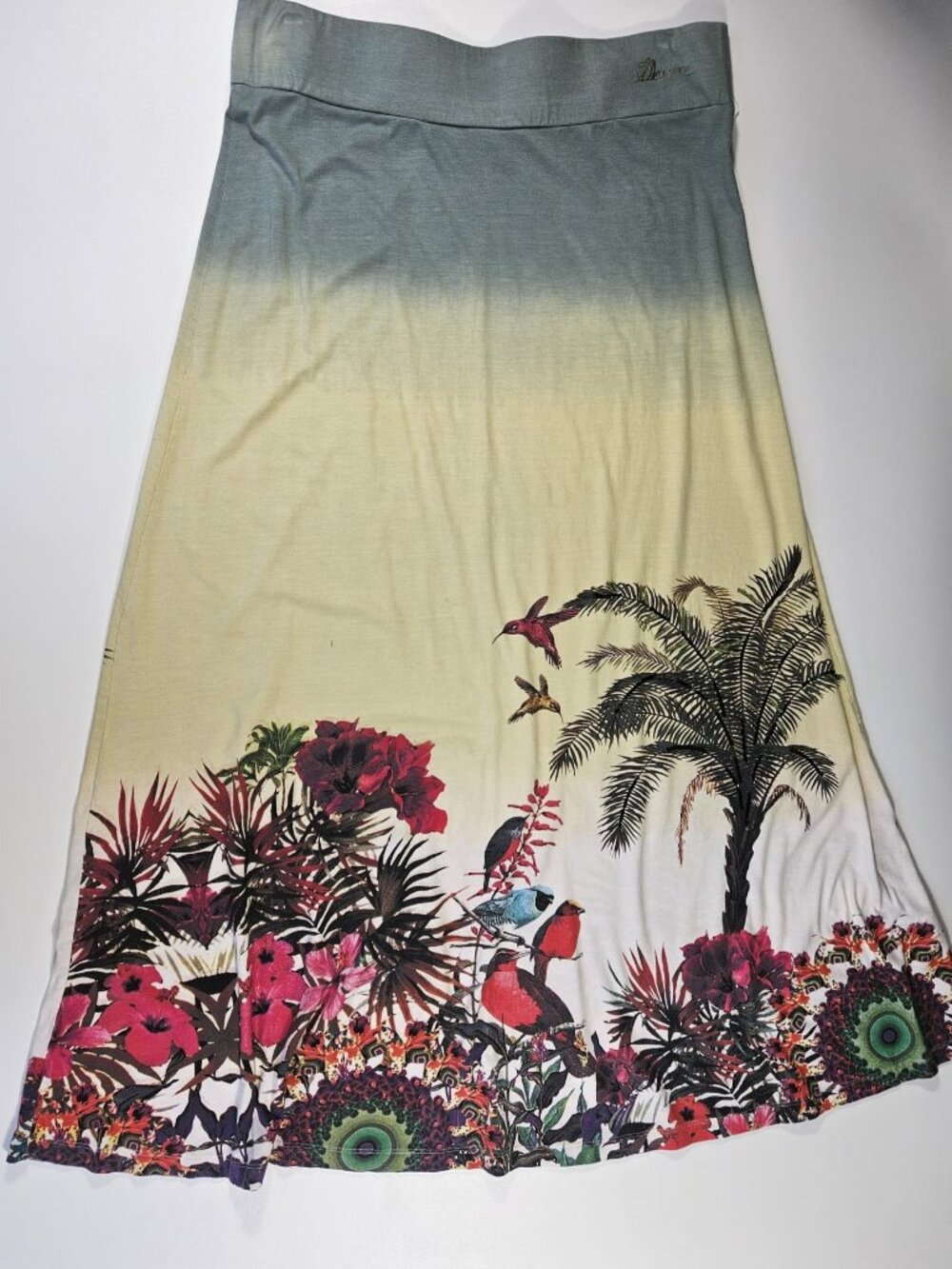 Desigual Tropical Print Skirt